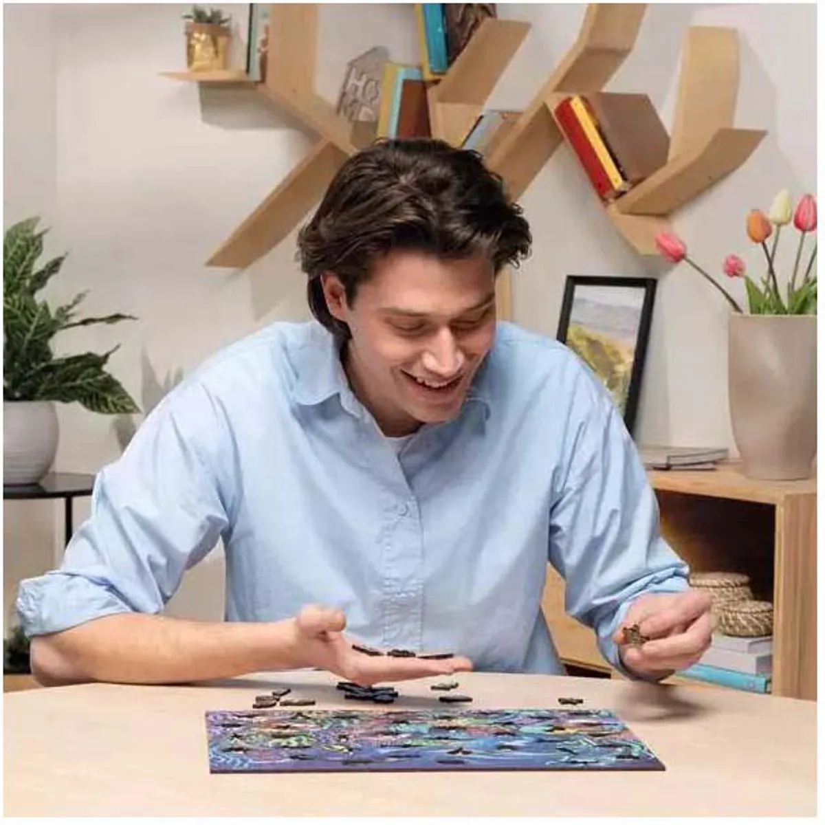 Ravensburger Houten Legpuzzel 500 Stuks Dieren - Multicolor