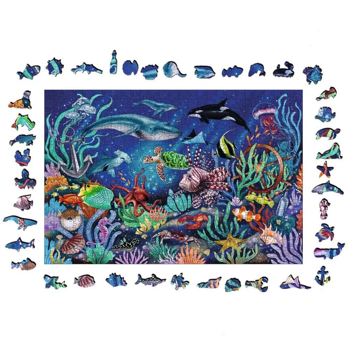 Ravensburger Houten Legpuzzel 500 Stuks Dieren - Multicolor