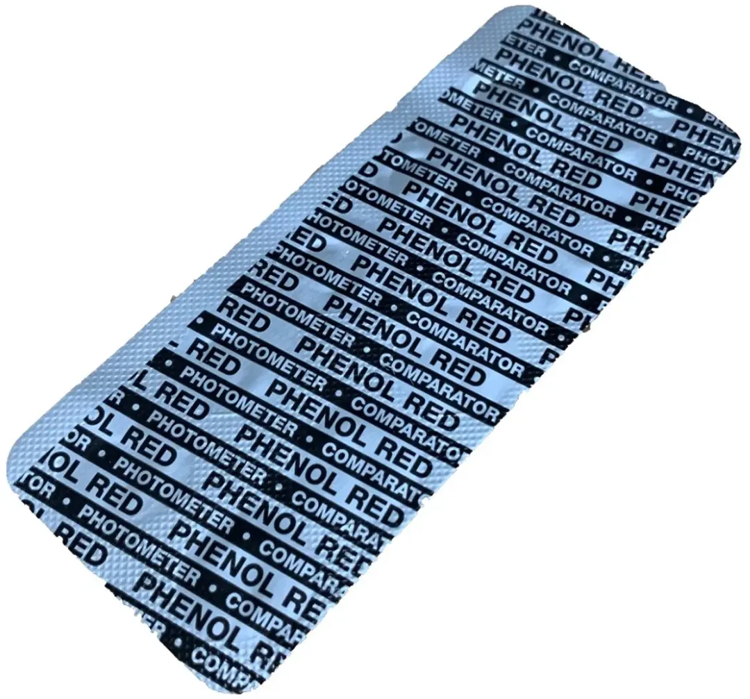 W'eau Phenol Red pH TIN-470-0009 Tabletten - 100 Stuks - afbeelding 3 van 4