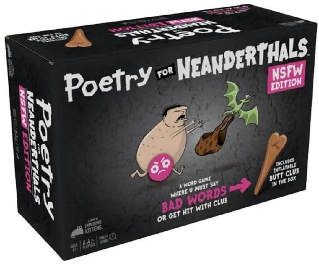 Exploding Kittens Poetry for Neanderthals NSFW Edition - Kaartspel