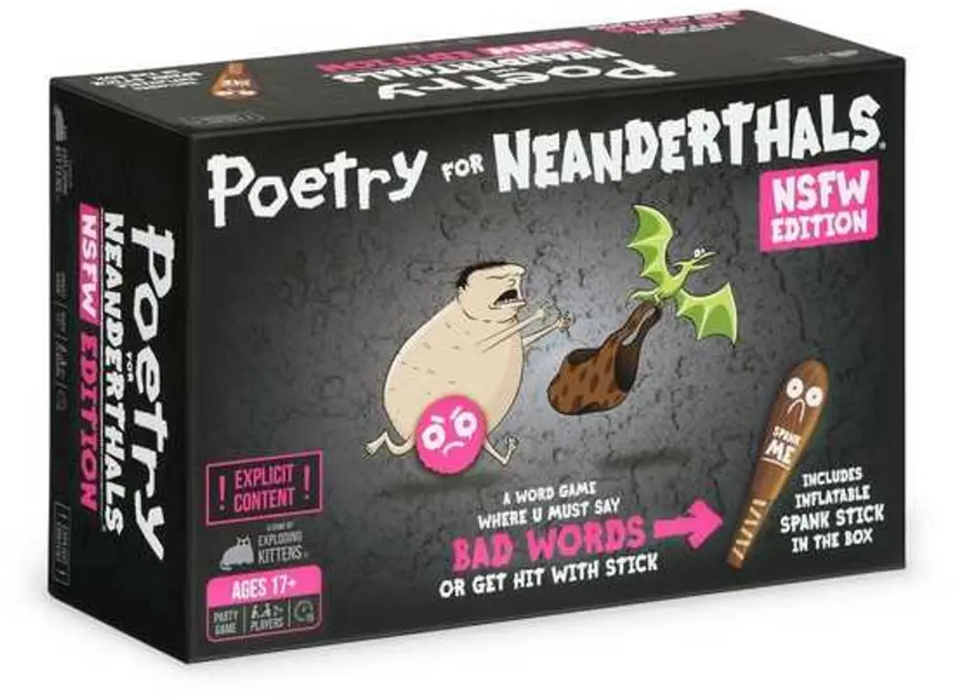 Exploding Kittens Poetry for Neanderthals NSFW Edition - Kaartspel