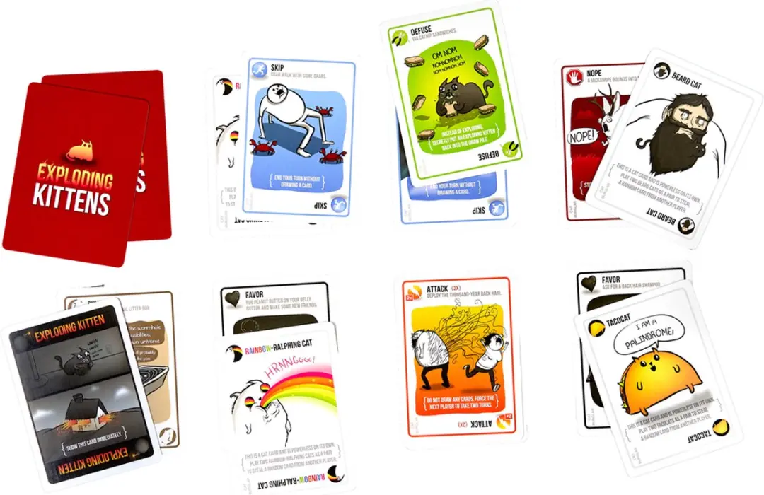 Exploding Kittens Cat Burglar Editie - Spel - 2-5 Spelers