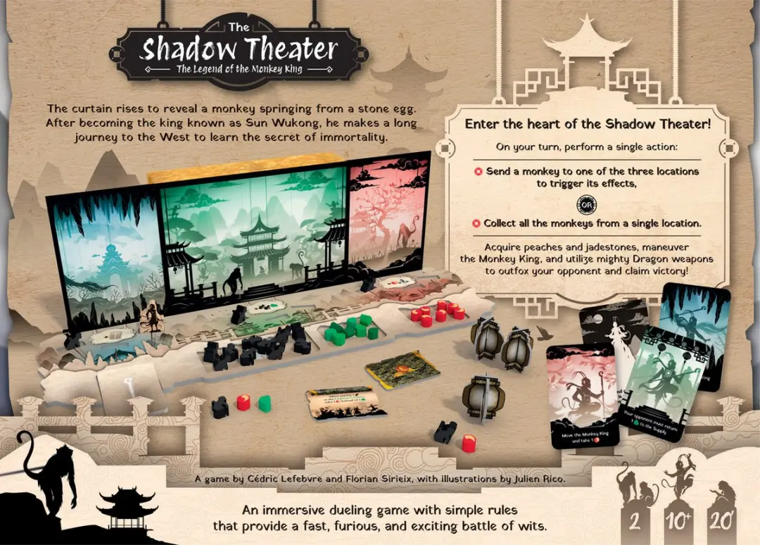 Space Cowboys The Shadow Theater: The Legend of the Monkey King - Bordspel SCLRS01
