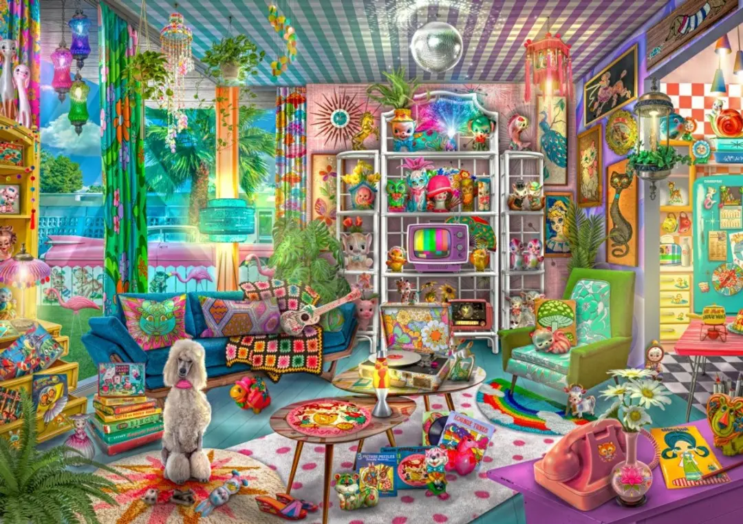 Bluebird Puzzle fantasie Kitschy Cute Collector