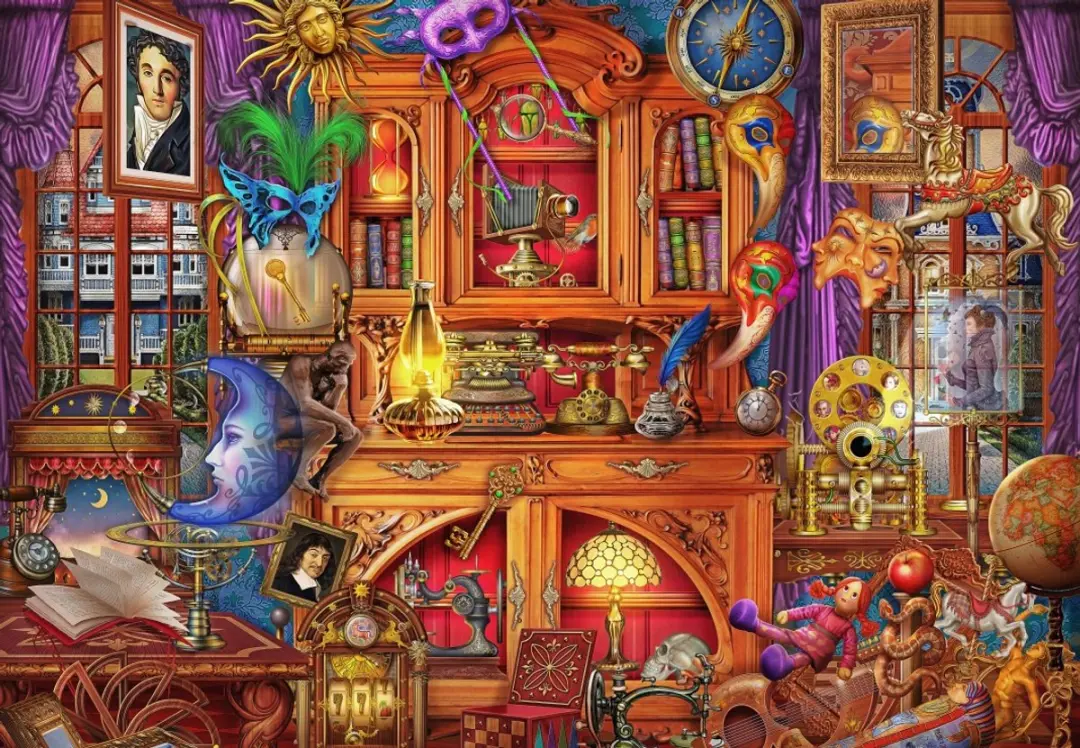 Bluebird Puzzle legpuzzel Old Storage Room 1000 stukjes multicolor.