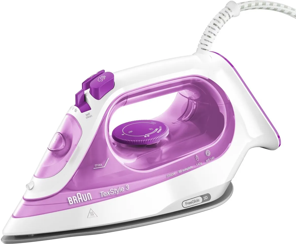 Braun TexStyle 3 SI3030PU Stoomstrijkijzer