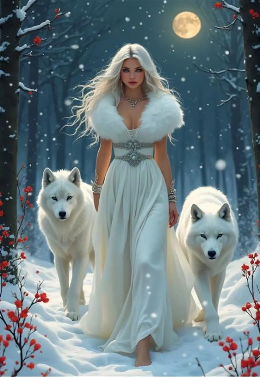 Bluebird Puzzle legpuzzel Wolf Queen
