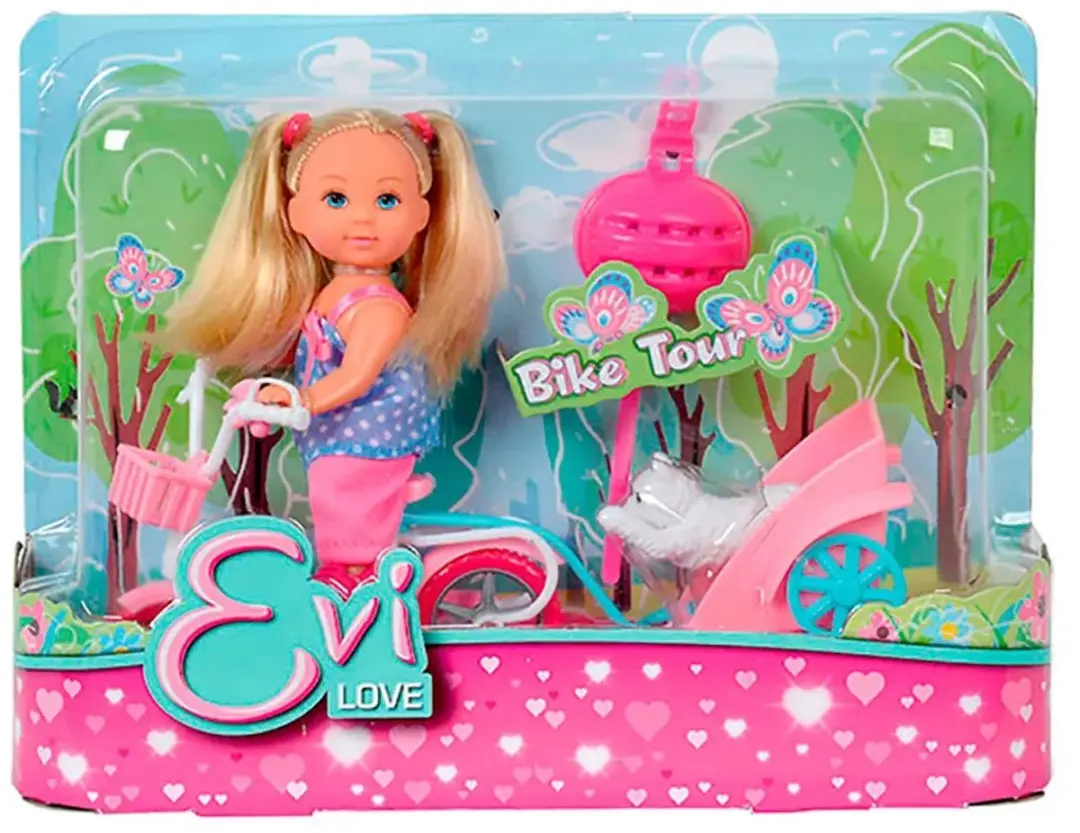 Simba Evi LOVE Bike Tour Fiets - Roze - afbeelding 2 van 6