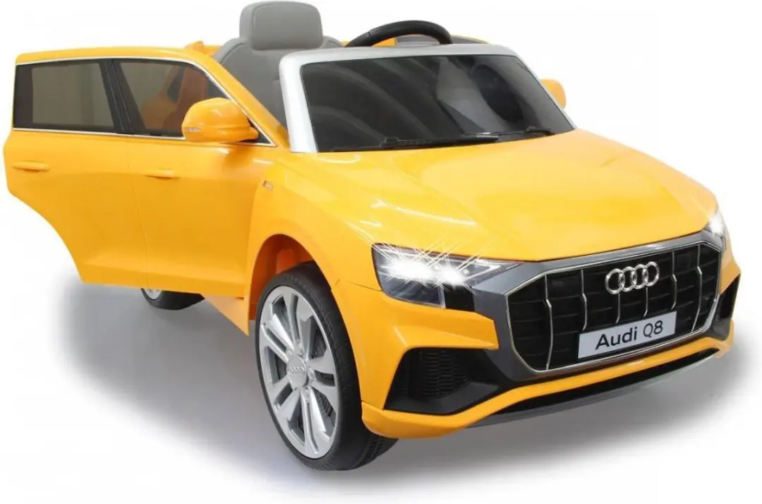 Jamara Ride-on Audi Q8 Accuvoertuig Geel - MPN 460202 - afbeelding 6 van 6