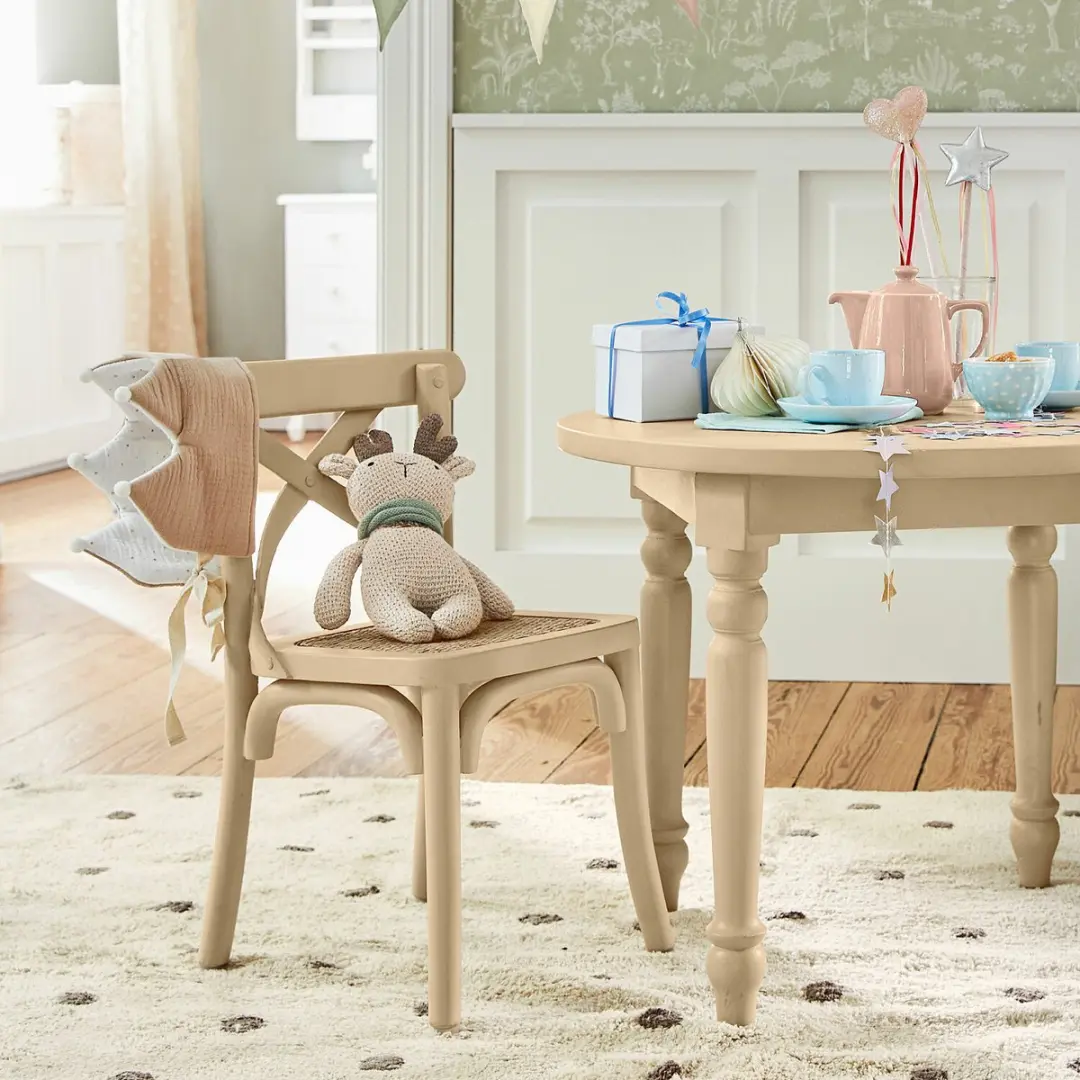 Loberon Knuffeldier Papillia - Beige/Bruin