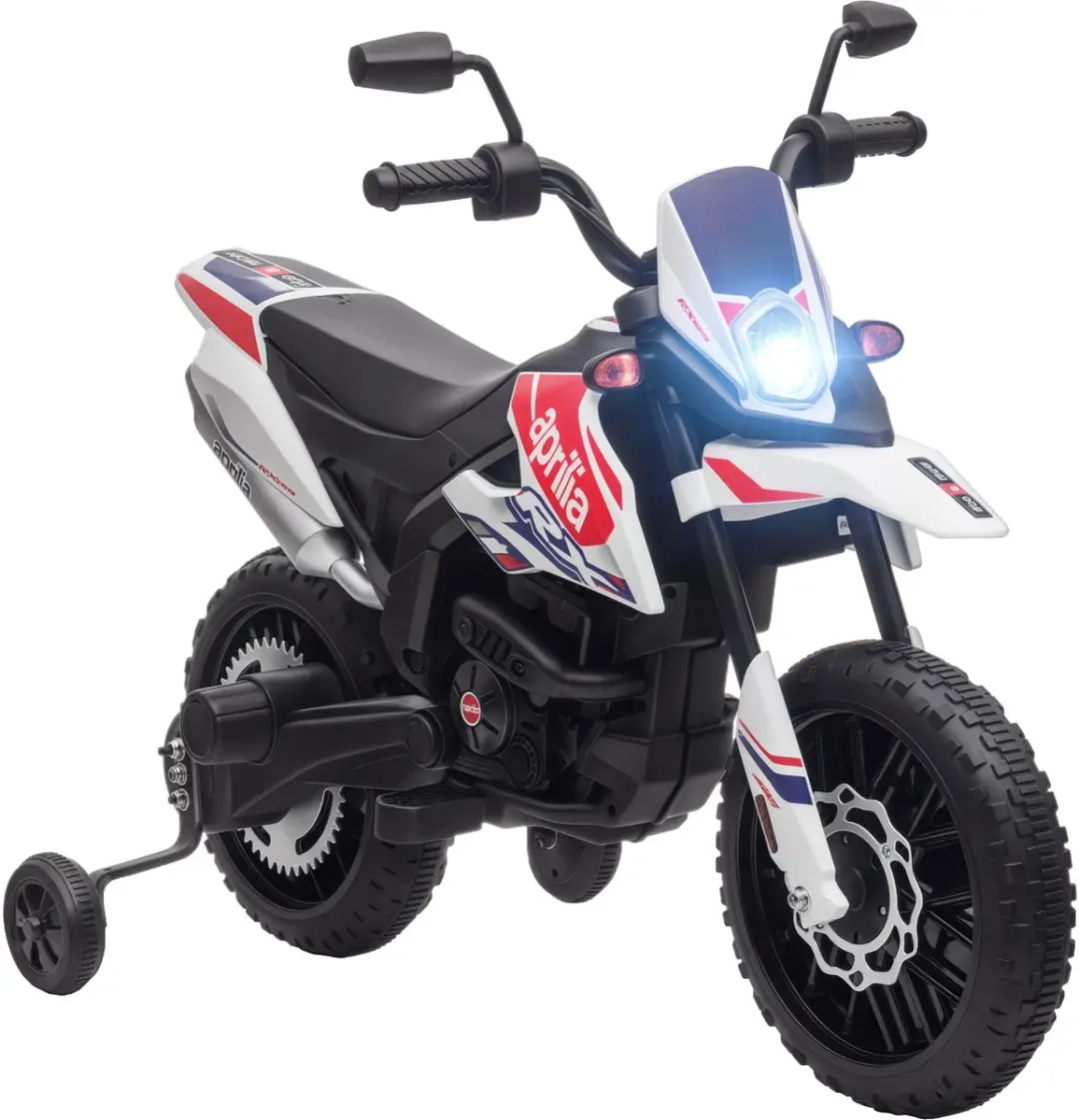 AIYAPLAY Electric Ride-on Motorcycle Kunststoff, Metall 106,5L x 56B x 80H cm We