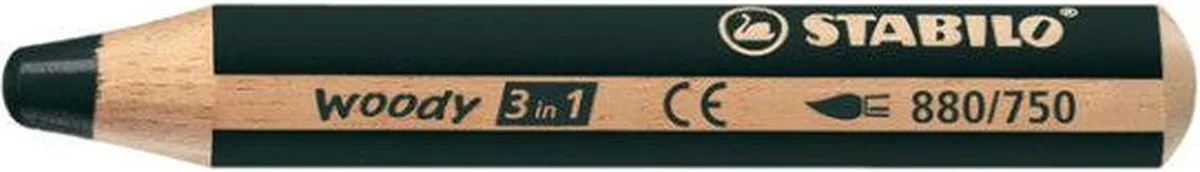 STABILO Woody 3-in-1 Multitalent Potlood - 5 Stuks