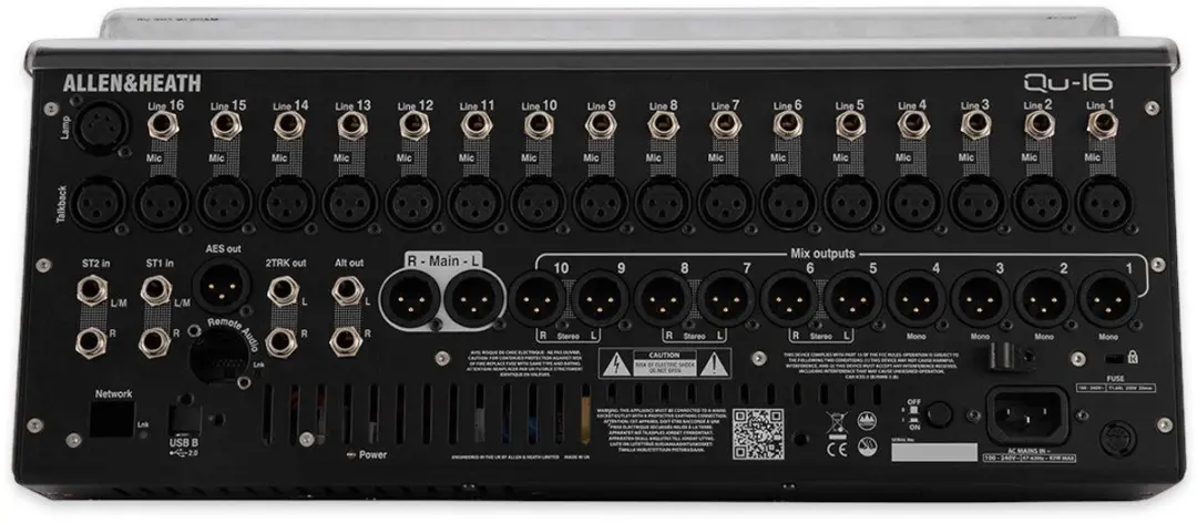 Decksaver Pro Cover Allen & Heath QU-16 - afbeelding 4 van 6