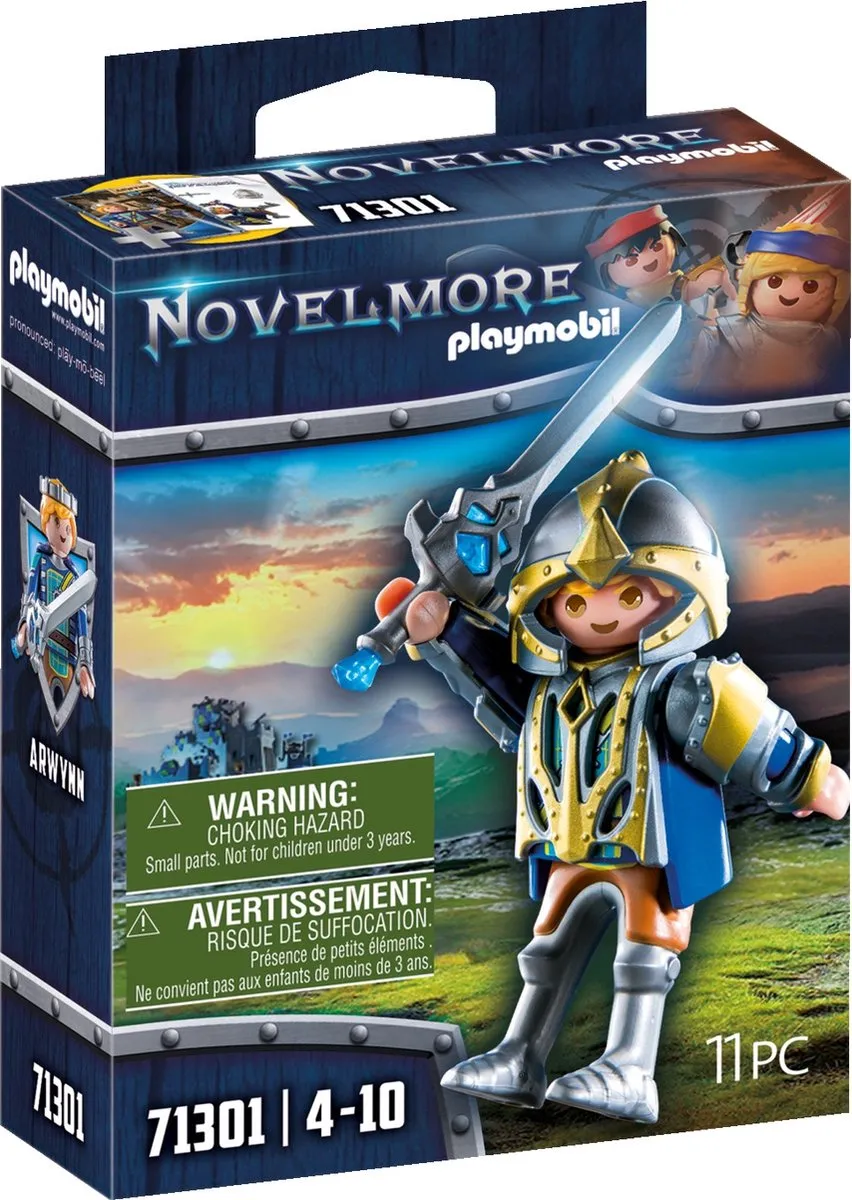 Playmobil Novelmore Arwynn met Invincibus 71301