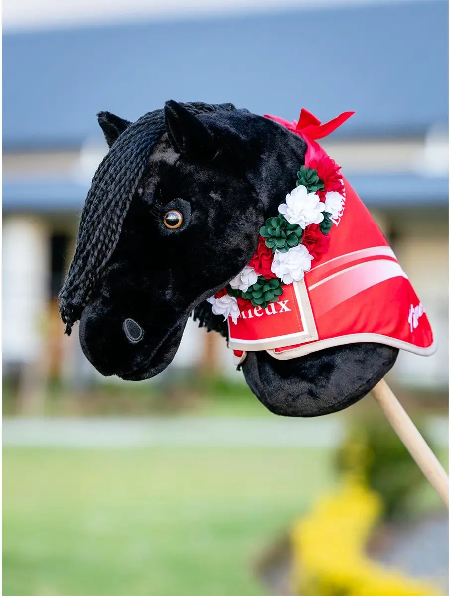 Lemieux Hobby Horse Bloemensjerp Rood - afbeelding 2 van 2
