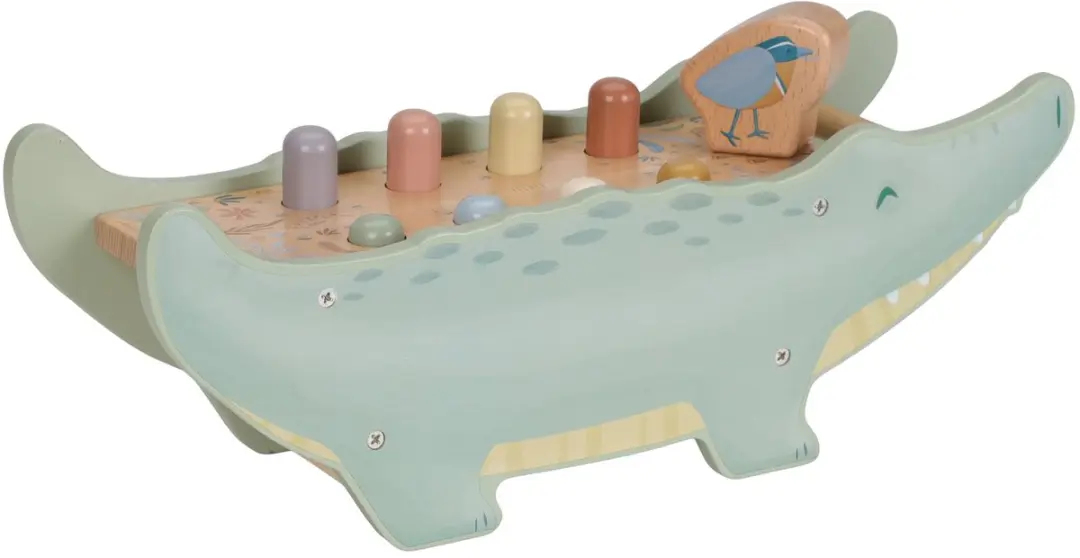 Little Dutch Hamerbank Safari Friends LD7446 - Groen
