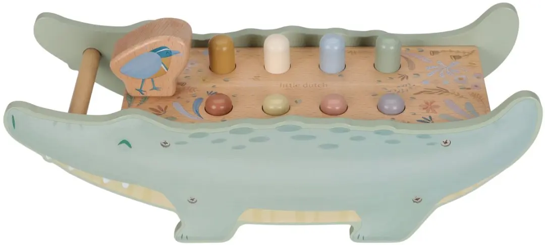 Little Dutch Hamerbank Safari Friends LD7446 - Groen