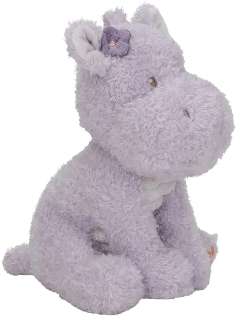 Little Dutch Safari Friends Knuffel Nijlpaard - Paars - afbeelding 2 van 6
