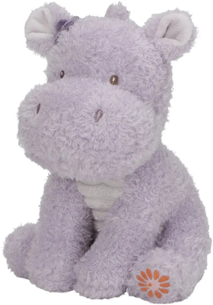 Little Dutch Safari Friends Knuffel Nijlpaard - Paars - afbeelding 6 van 6