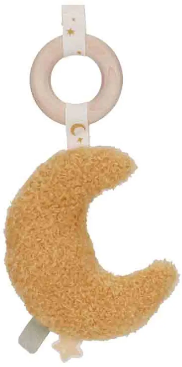 Little Dutch Newborn Naturals Babygym - 3 Speelelementen - Hout naturel - afbeelding 6 van 6