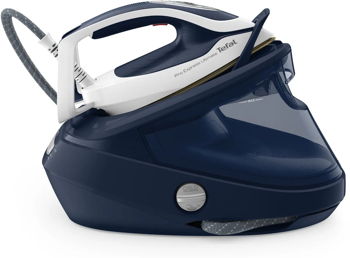 Tefal Pro Express Ultimate II GV9720 Stoomgenerator - Blauw/Wit