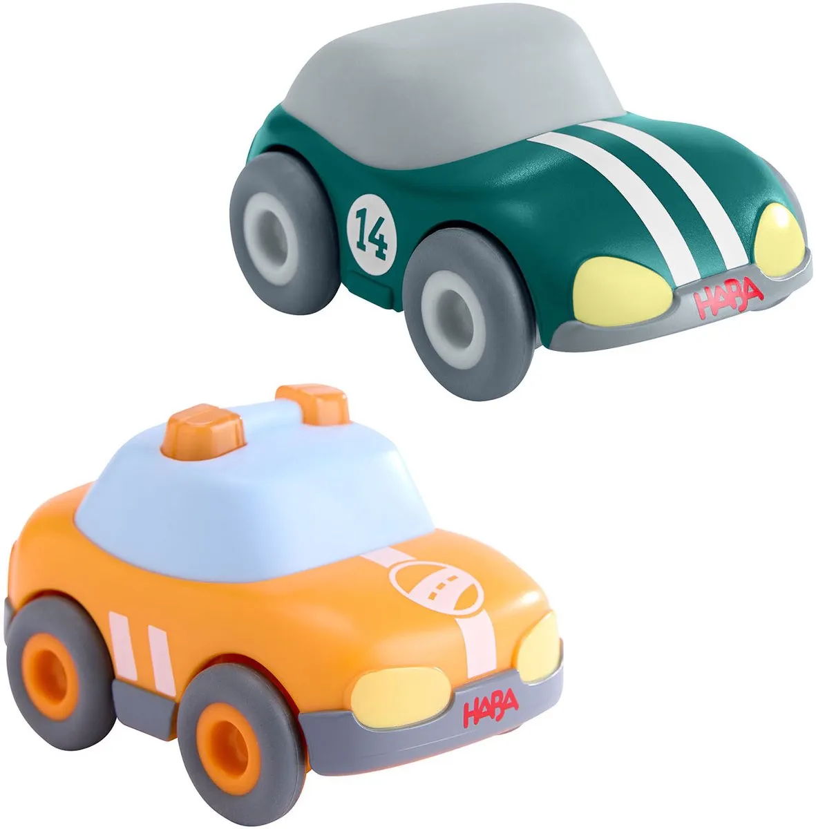 Haba Spielzeug-Auto Set Grüner Flitzer & Safety Car - 305712