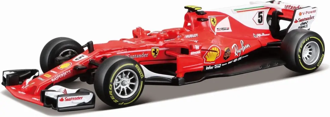 Auto F1 Bburago Sebastian Vettel SF70H schaal 1:43