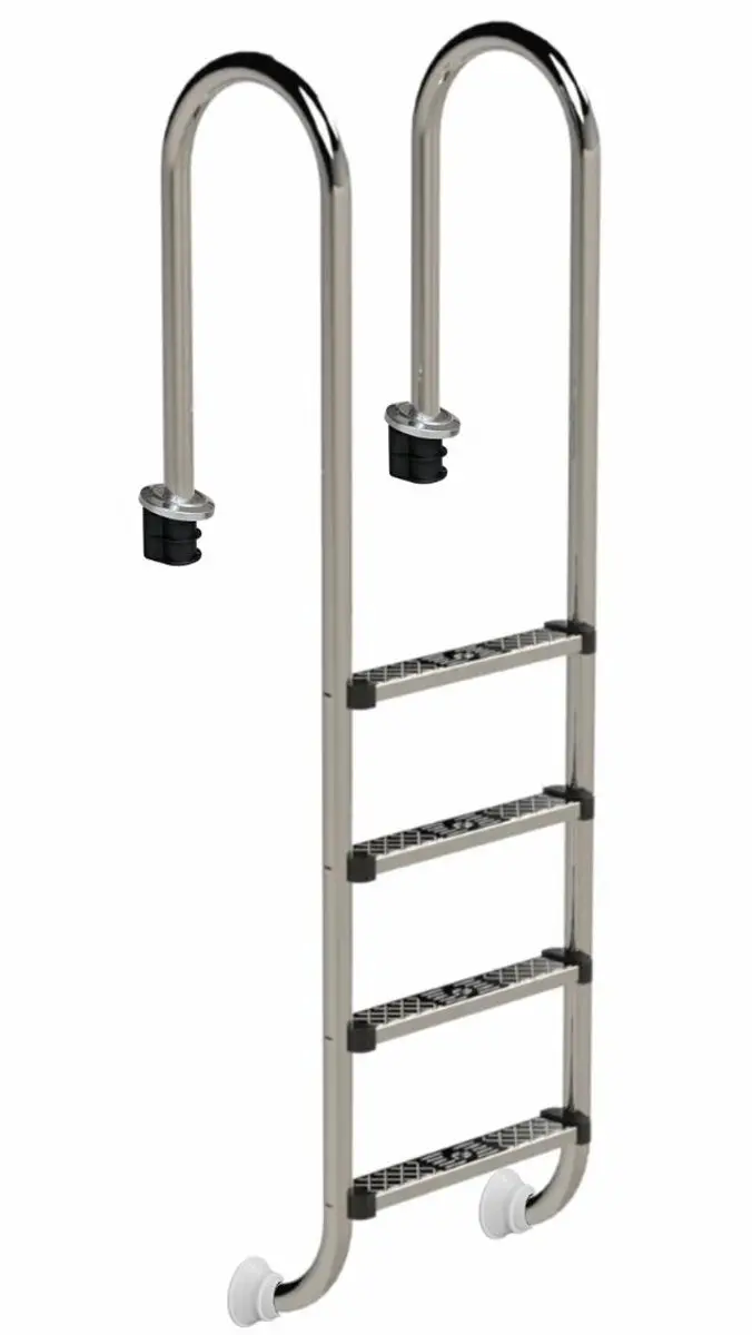 W'eau Muro RVS Zwembadtrap 4 Treden