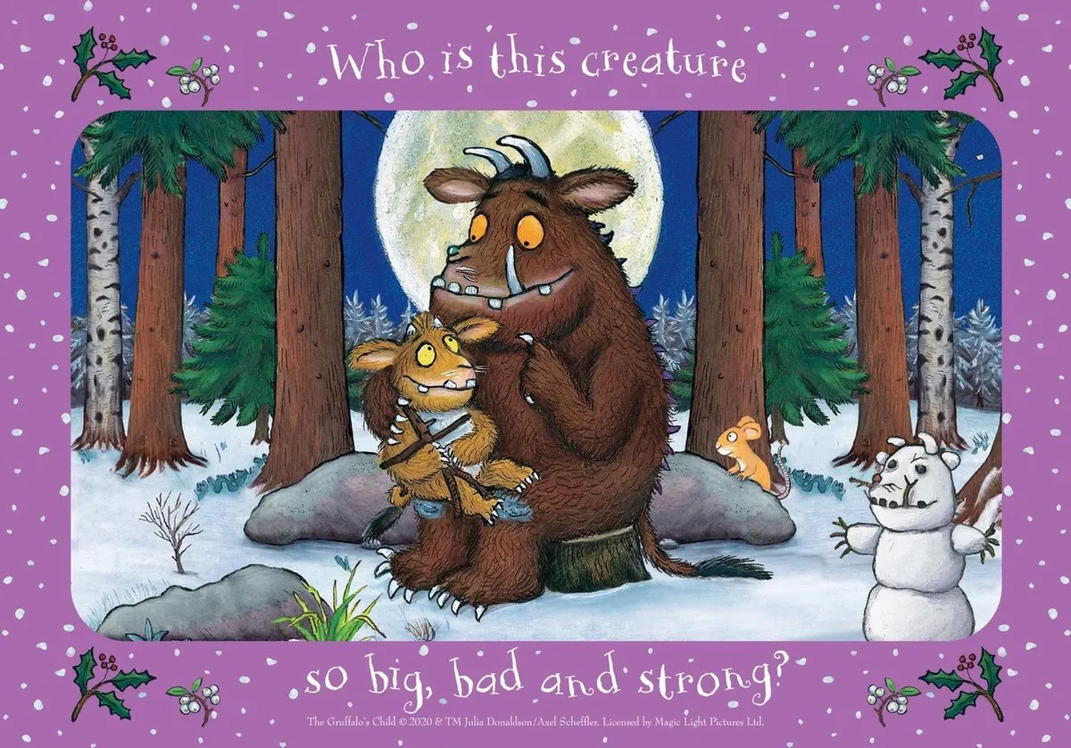Ravensburger My First Puzzels The Gruffalo - 18 Stuks (9x2) - Multicolor