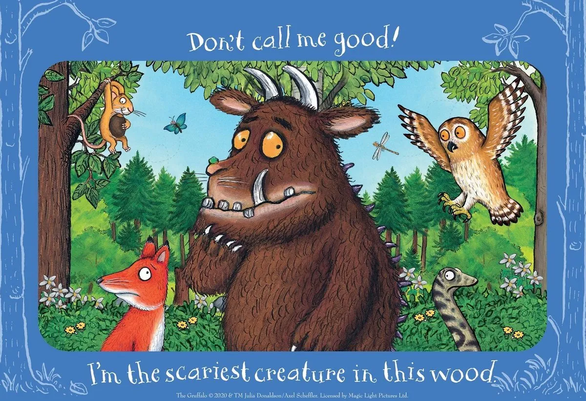 Ravensburger My First Puzzels The Gruffalo - 18 Stuks (9x2) - Multicolor