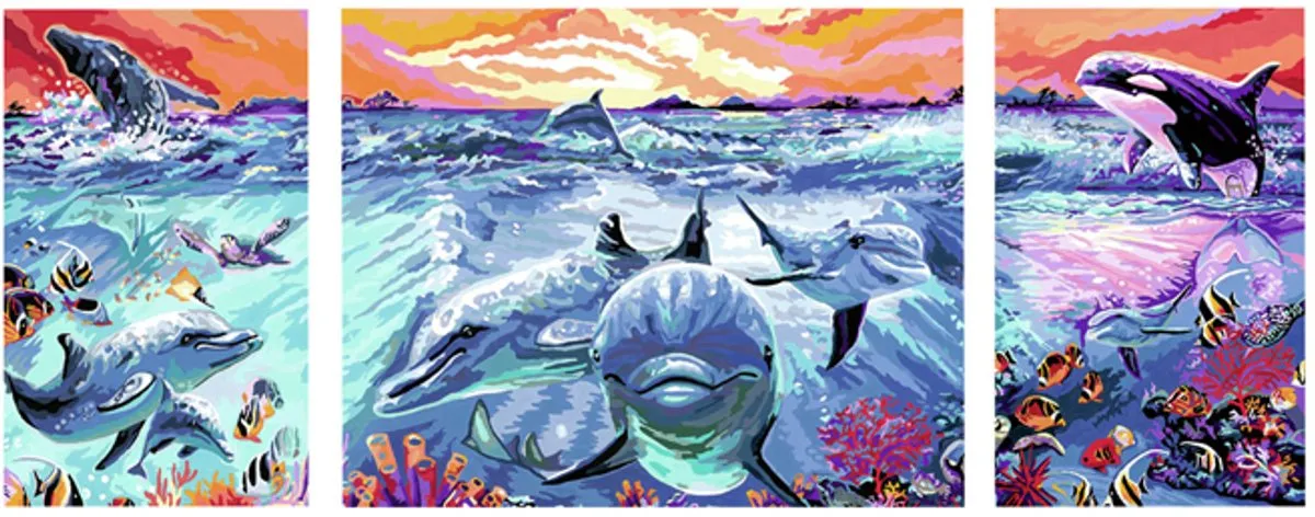 Ravensburger Dolphins at Sunset Puzzle