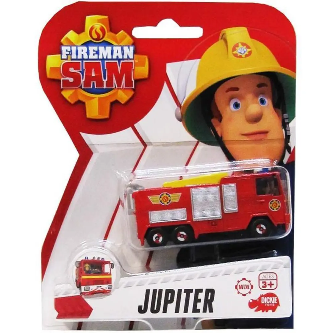 Brandweerman Sam Jupiter die cast voertuig