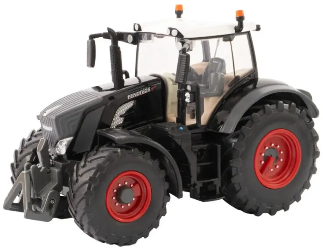 Britains speelgoedtractor Fendt Vario 826 Black Limited Edition zwart.