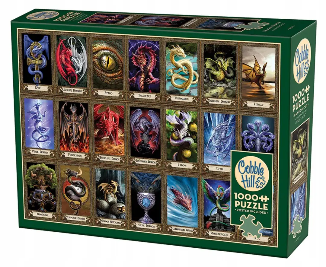 Cobble Hill Draken Puzzel 1000 Stuks