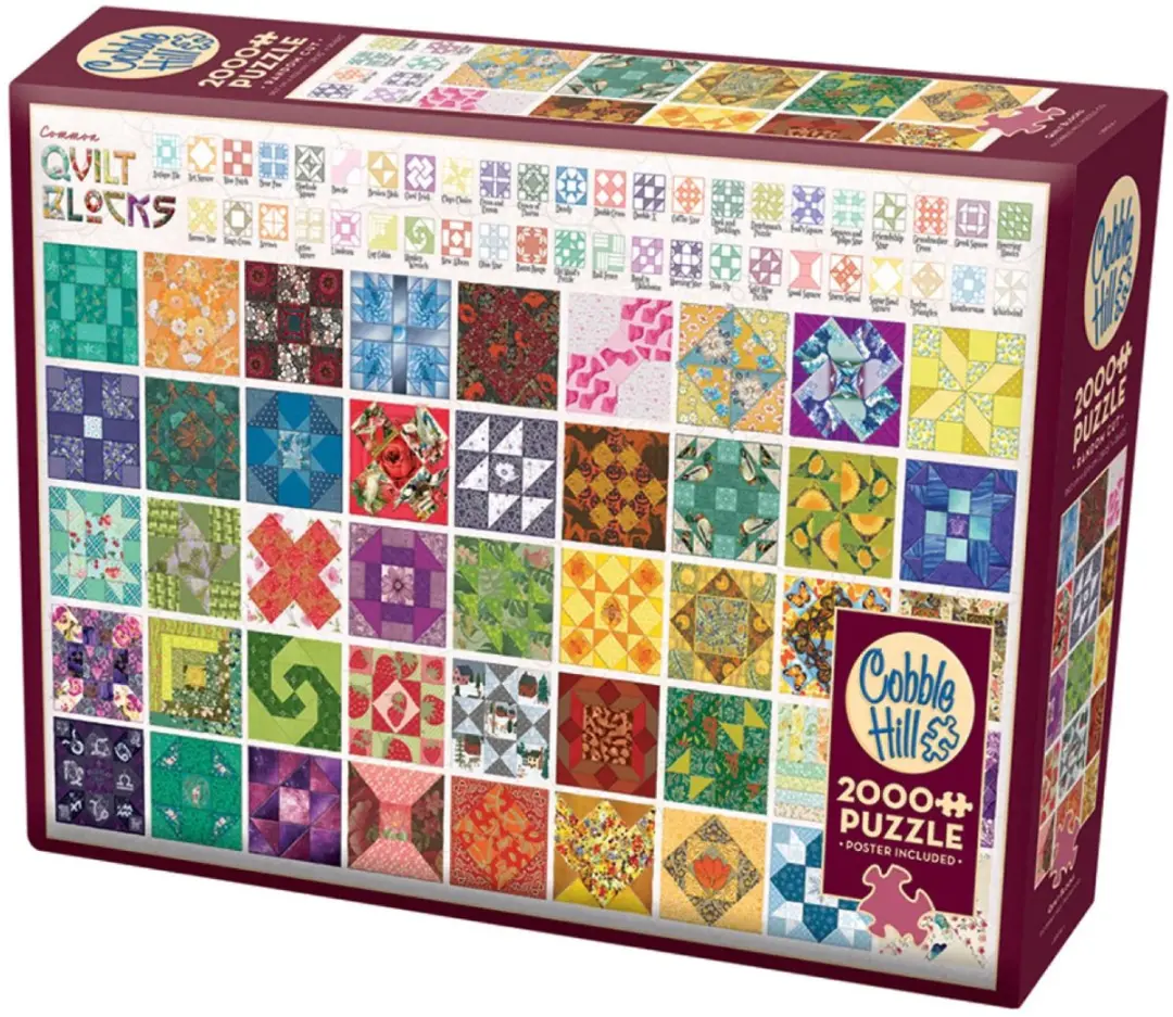 Cobble Hill Puzzel Boshuis met Rood Dak 2000 Stukjes