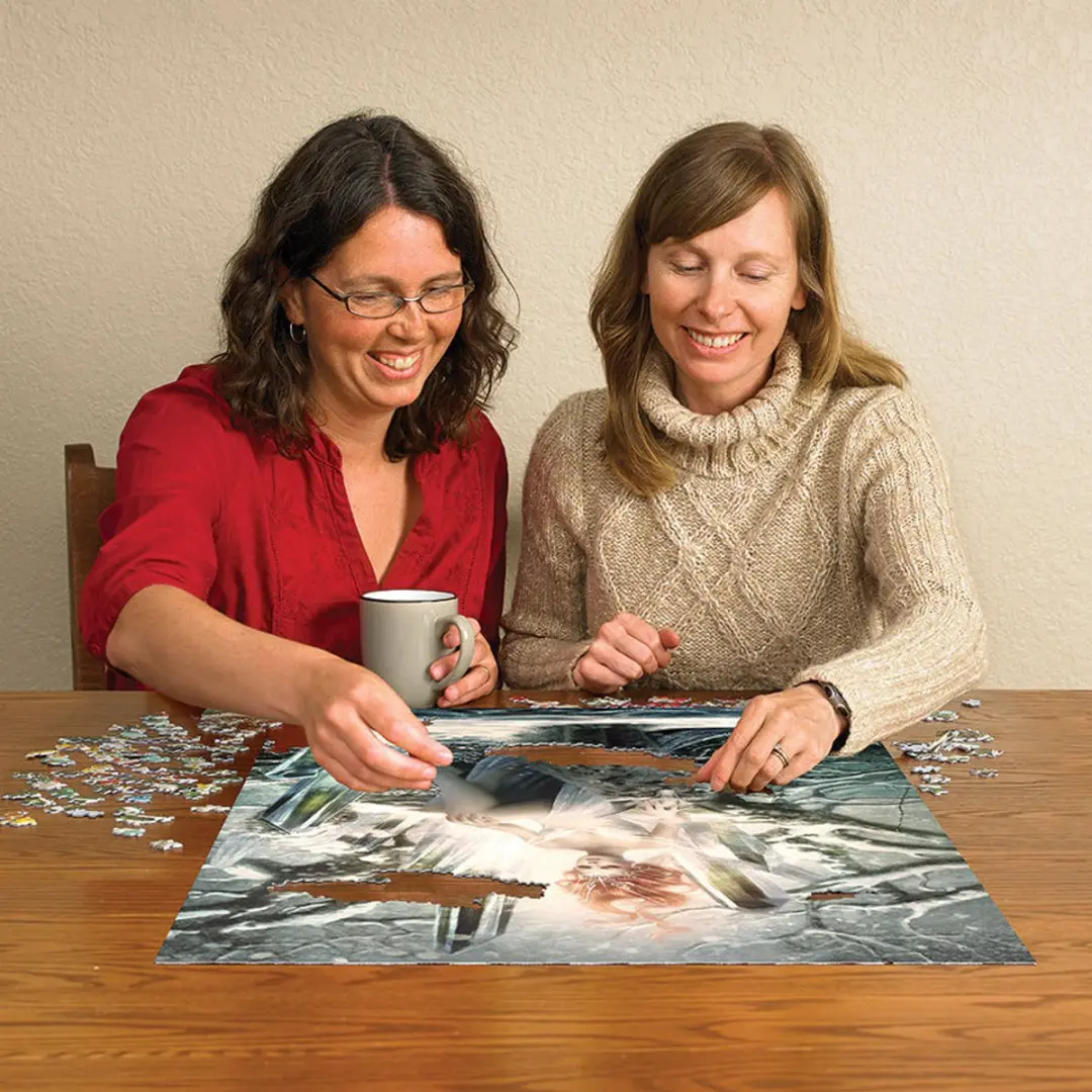 Cobble Hill Sneeuwkoningin Puzzel 1000 Stuks - Multicolor - afbeelding 5 van 5