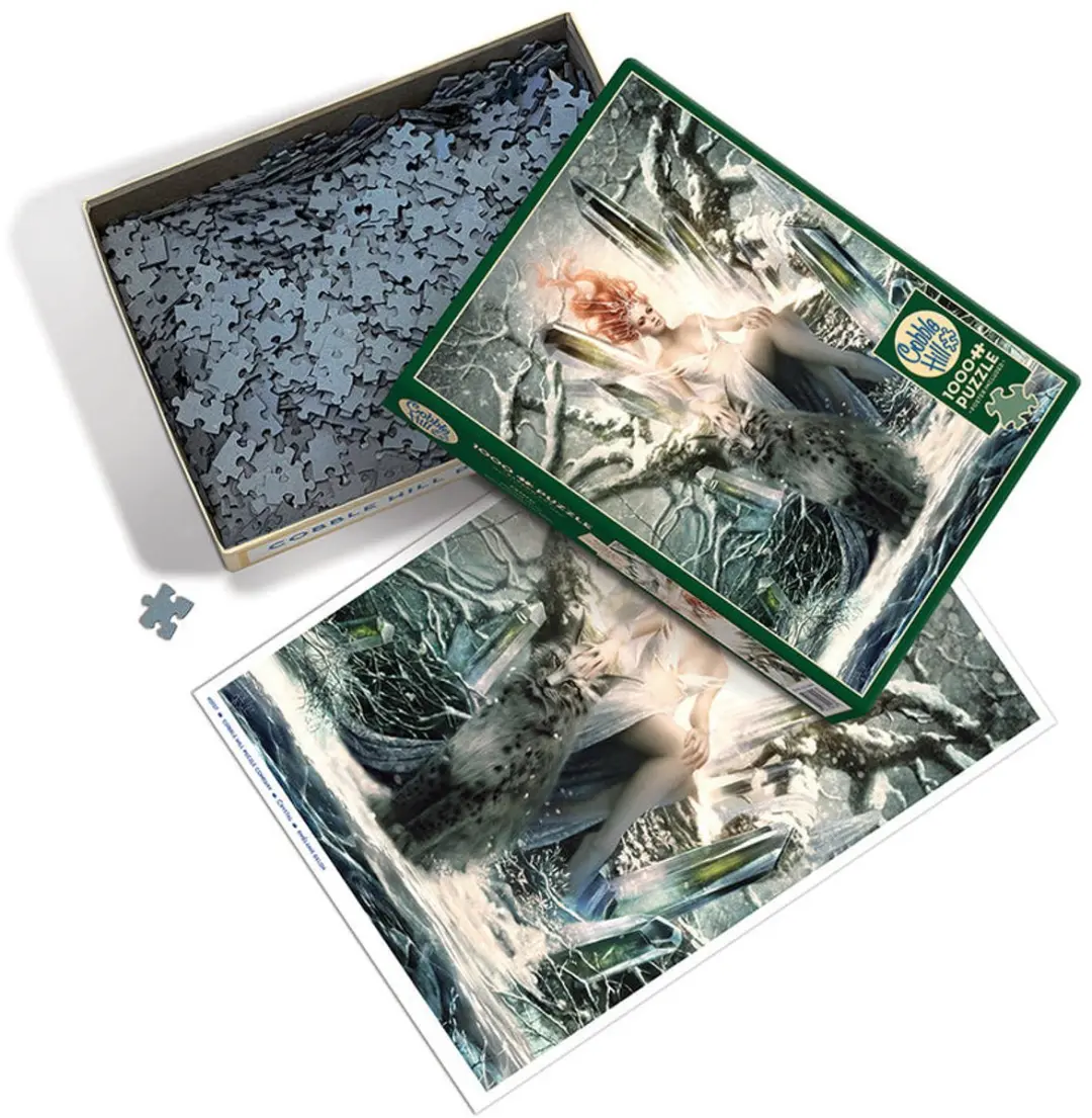 Cobble Hill Sneeuwkoningin Puzzel 1000 Stuks - Multicolor - afbeelding 2 van 5