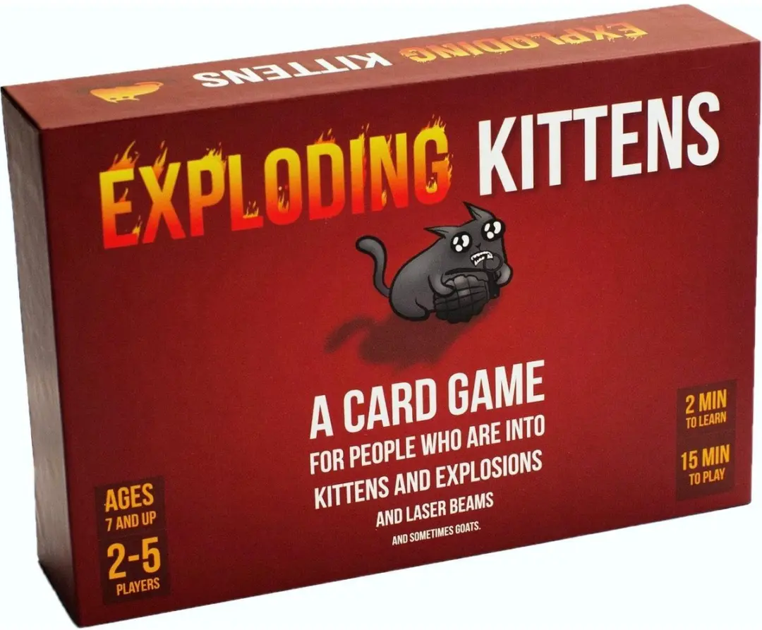 Exploding Kittens Original Edition EKG-ORG1-1 Kaartspel - 2-5 Spelers