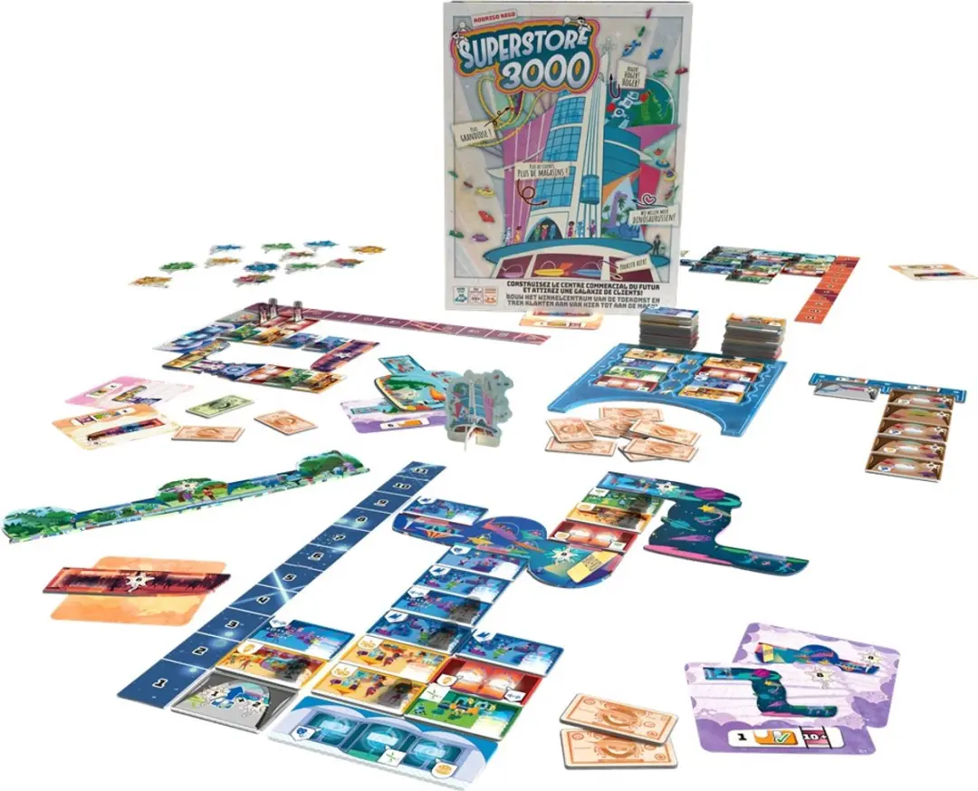 Space Cowboys Superstore 3000 Bordspel ASMSCWEA01EN - 2-4 Spelers - afbeelding 6 van 6