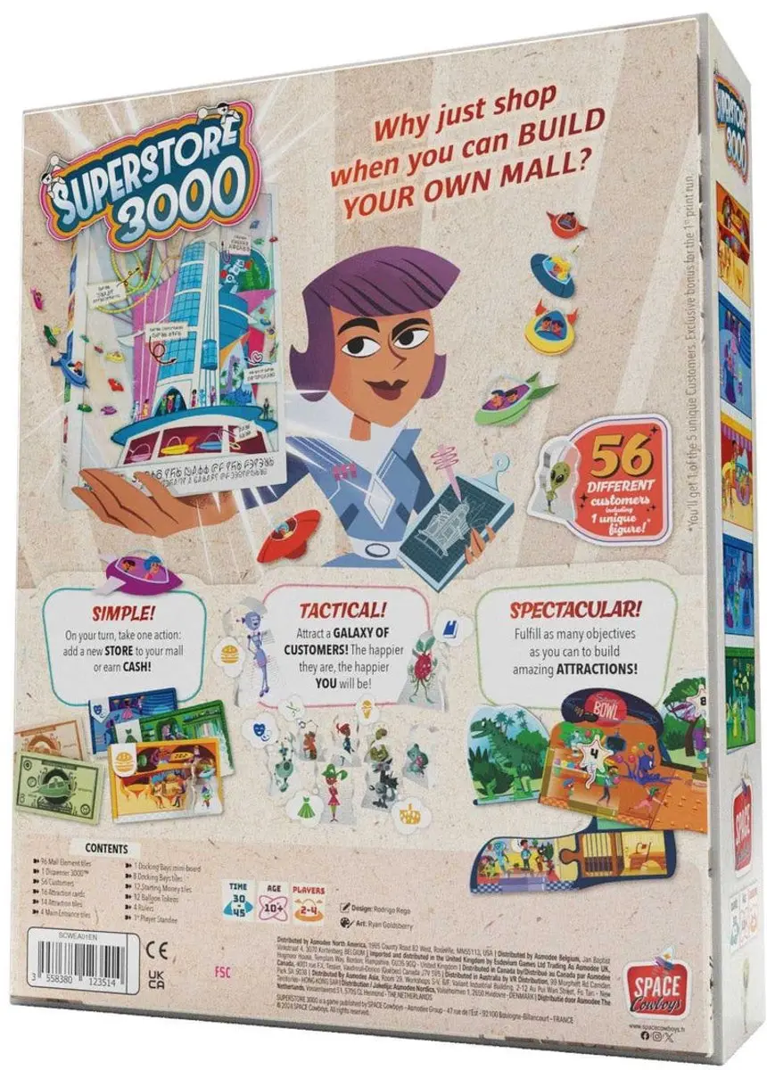 Space Cowboys Superstore 3000 Bordspel ASMSCWEA01EN - 2-4 Spelers