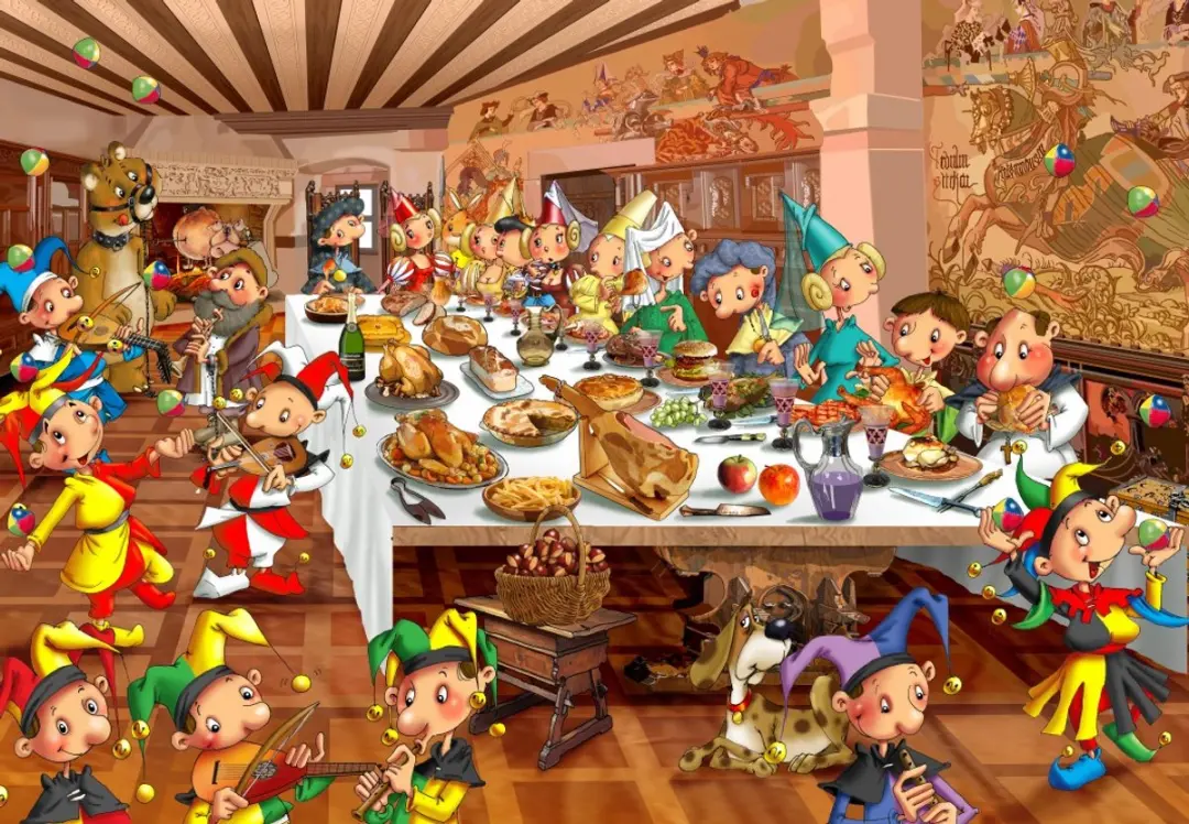 Grafika puzzel La Fête Médiévale