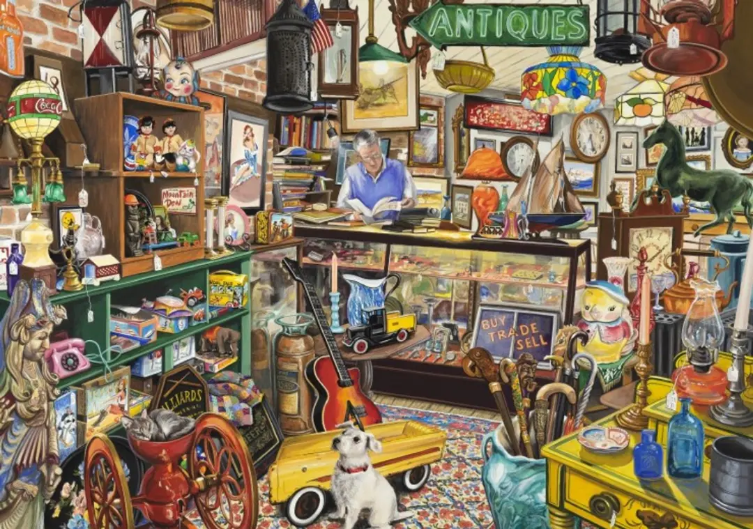 Bluebird Puzzle legpuzzel The Antique Store