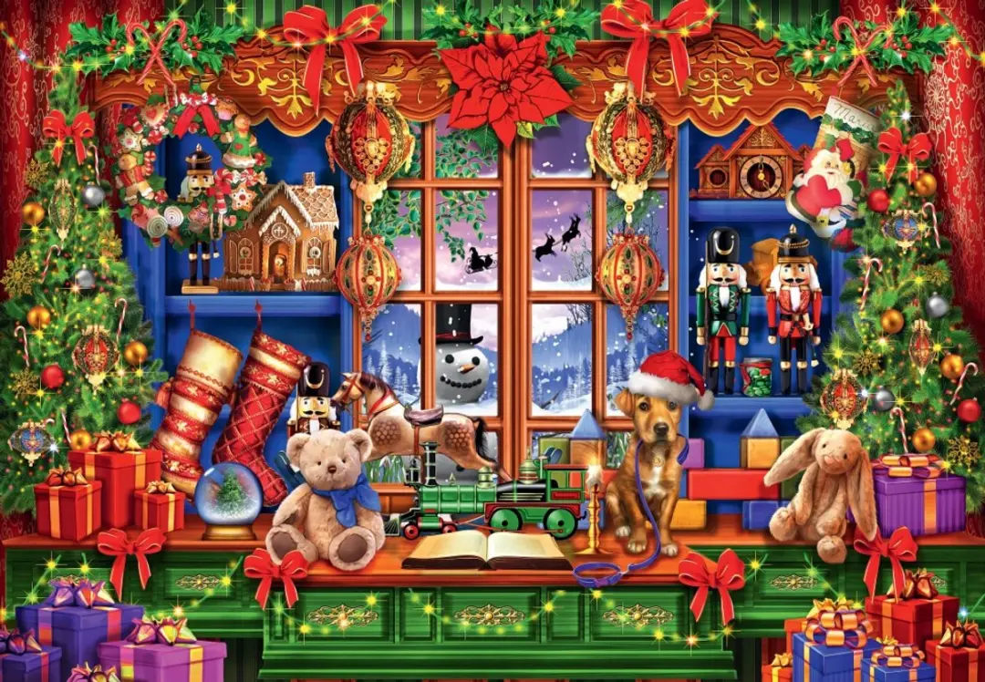 Bluebird Puzzle legpuzzel Ye Old Christmas Shoppe