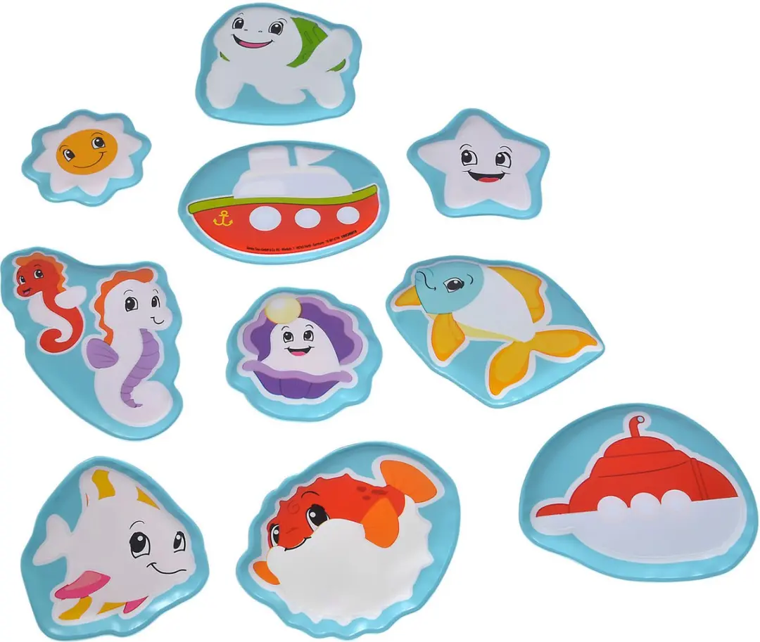Simba ABC Magic Bath Puzzle 104010196 - Meerkleurig - afbeelding 5 van 6
