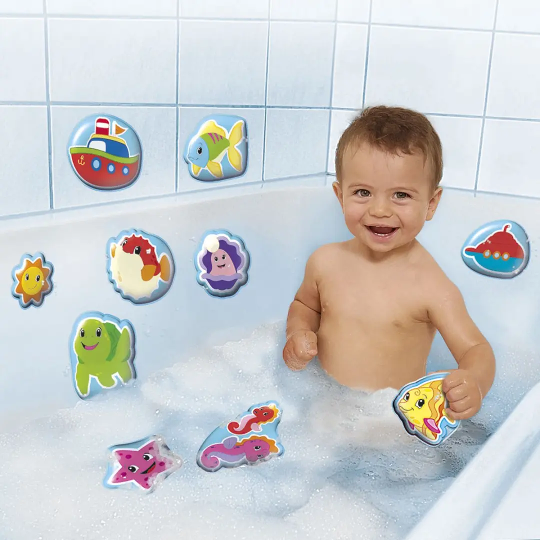 Simba ABC Magic Bath Puzzle 104010196 - Meerkleurig - afbeelding 6 van 6