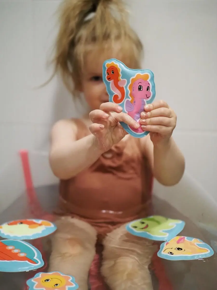 Simba ABC Magic Bath Puzzle 104010196 - Meerkleurig - afbeelding 4 van 6