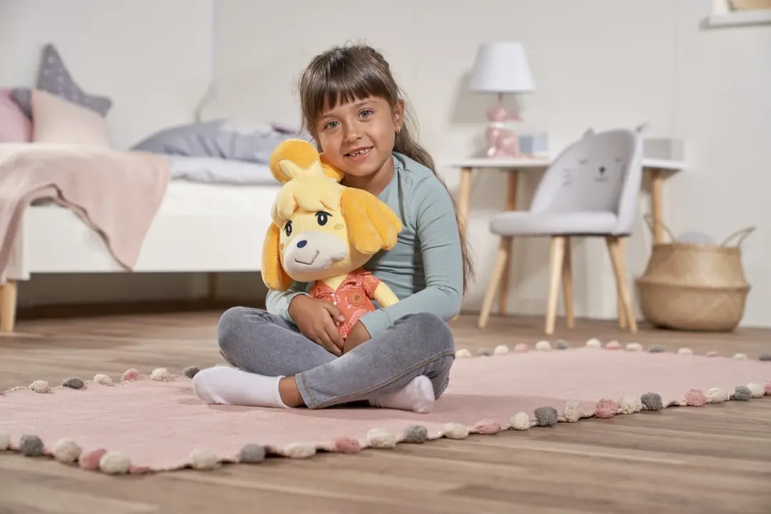 Simba Animal Crossing Isabelle Pluche Knuffel 40cm