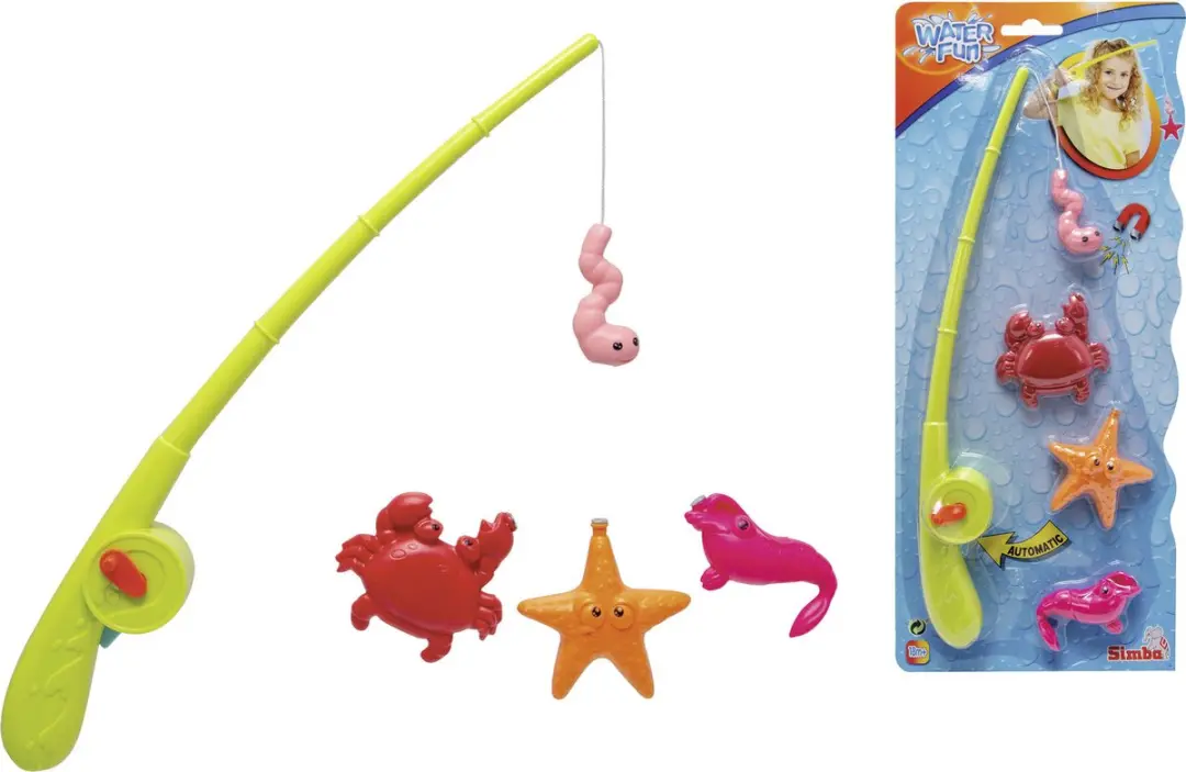 Simba Magnetisch Visspel Multicolore