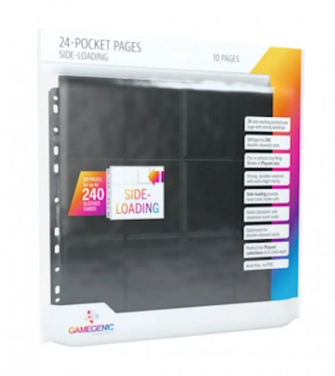 Gamegenic GGS30011ML 24-Pocket Sideloading Pages