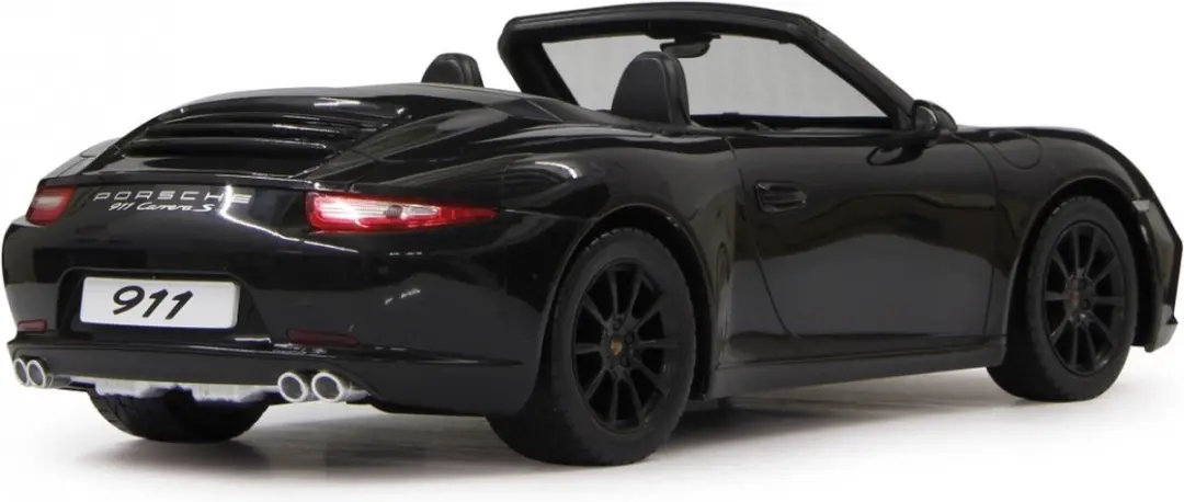 Jamara Porsche 911 Carrera S Bestuurbare Auto - 6x 9V/AA - Zwart